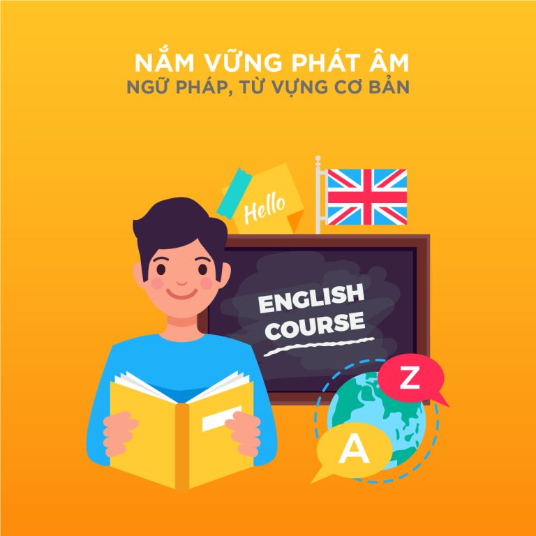 Nắm vững phát âm, từ vựng và ngữ pháp cơ bản