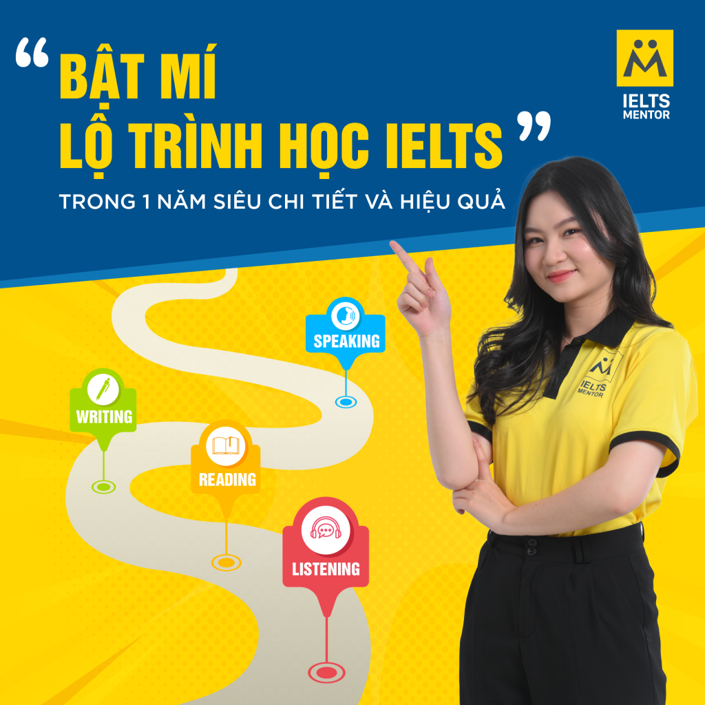 Lộ trình học ielts chi tiết trong 1 năm